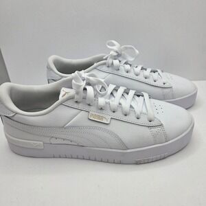 Puma Smash Platform V3 White Gold Sneakers Womens 11 EUR 42.5 Casual Shoes